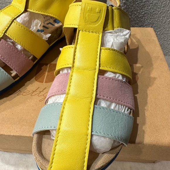 Dulis Kids Leather Sandals Unisex Size 31 (US 13). NWT. Made in Portugal - Picture 2 of 9